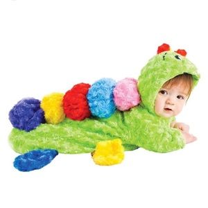 Caterpillar Costume (0-6months) EUC